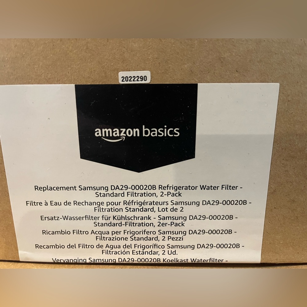 Replacement for Samsung DA-29-00020B Refrigerator Water Filter 2-Pack Sealed Box